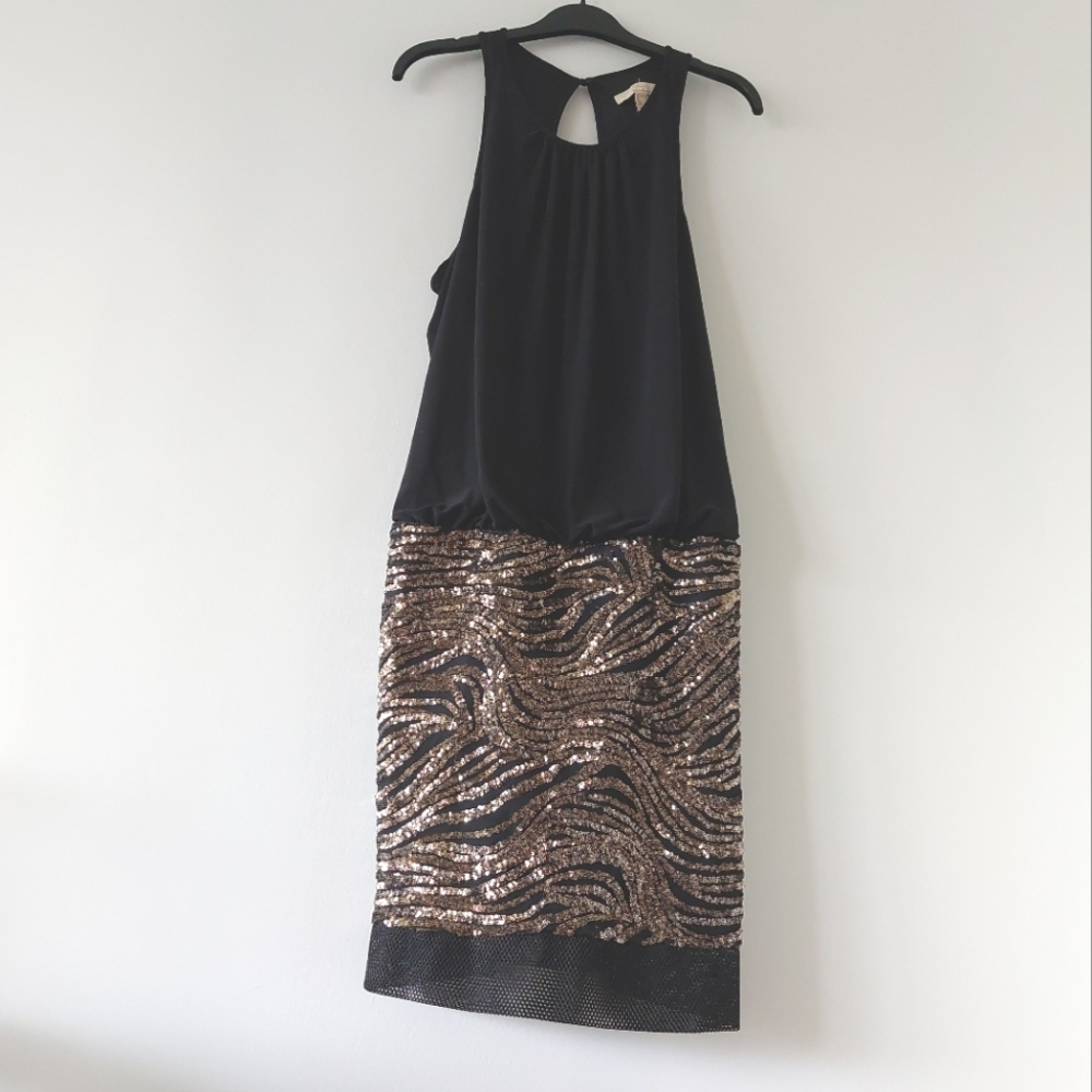 Aidan mattiox midi dress size 12